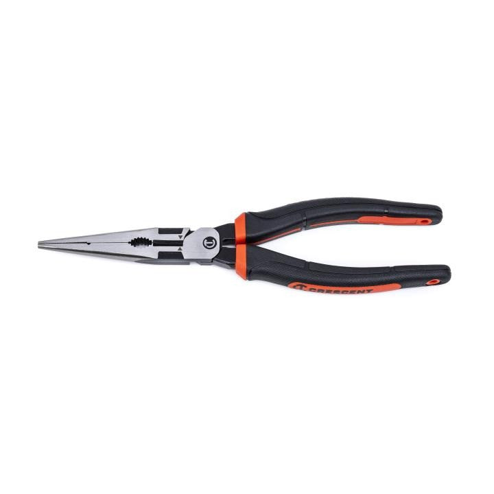 Crescent Long Nose Plier Dual Material Handle 200mm
