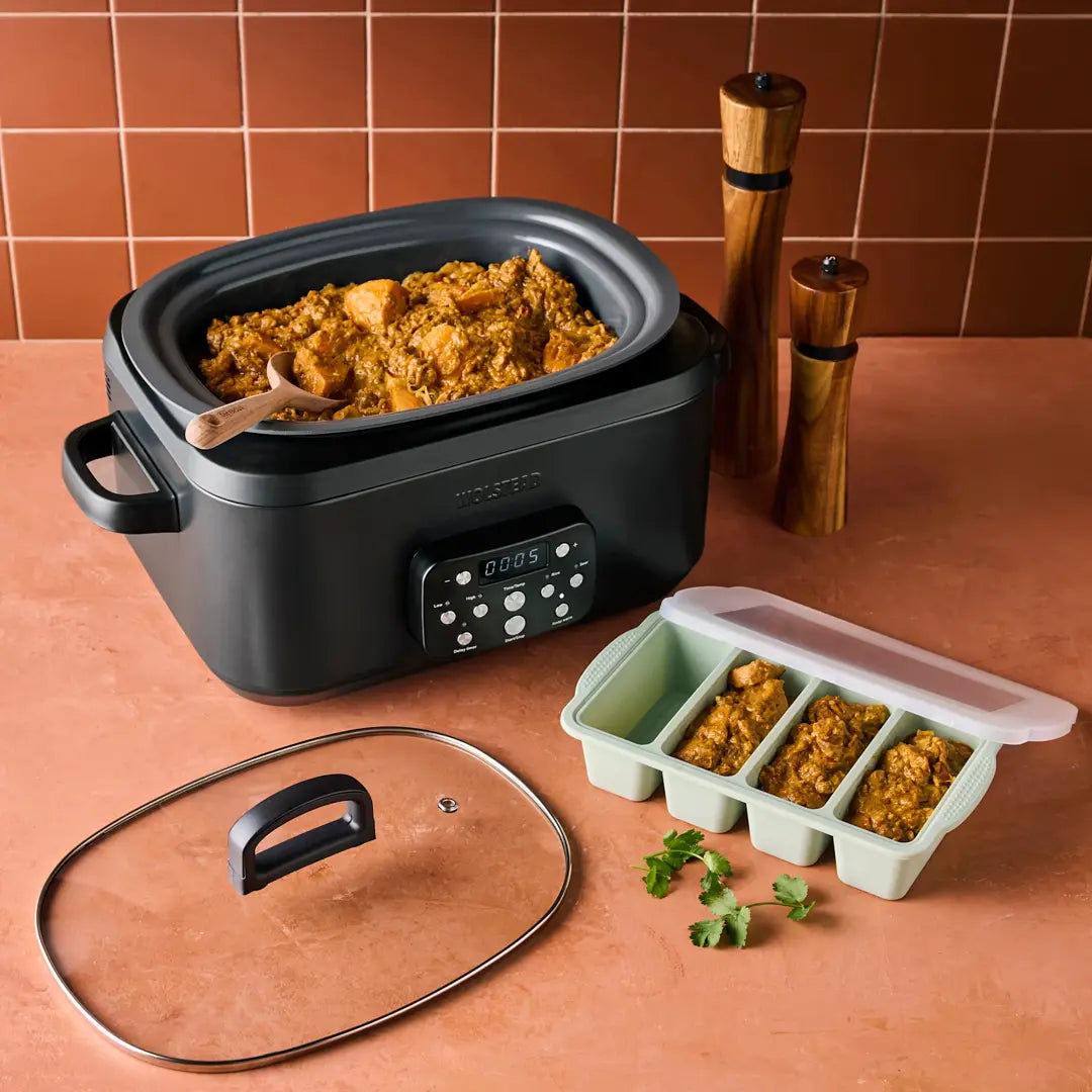 Wolstead Perfection Slow Cooker 6L | Ceramax Non-Stick | 6-in-1 Digital Panel KWH Av8Store