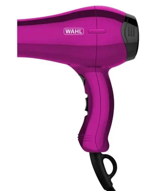 Wahl Mini Designer Hair Dryer – Purple | 1000W Compact Travel Dryer with Concentrator SSP Av8Store