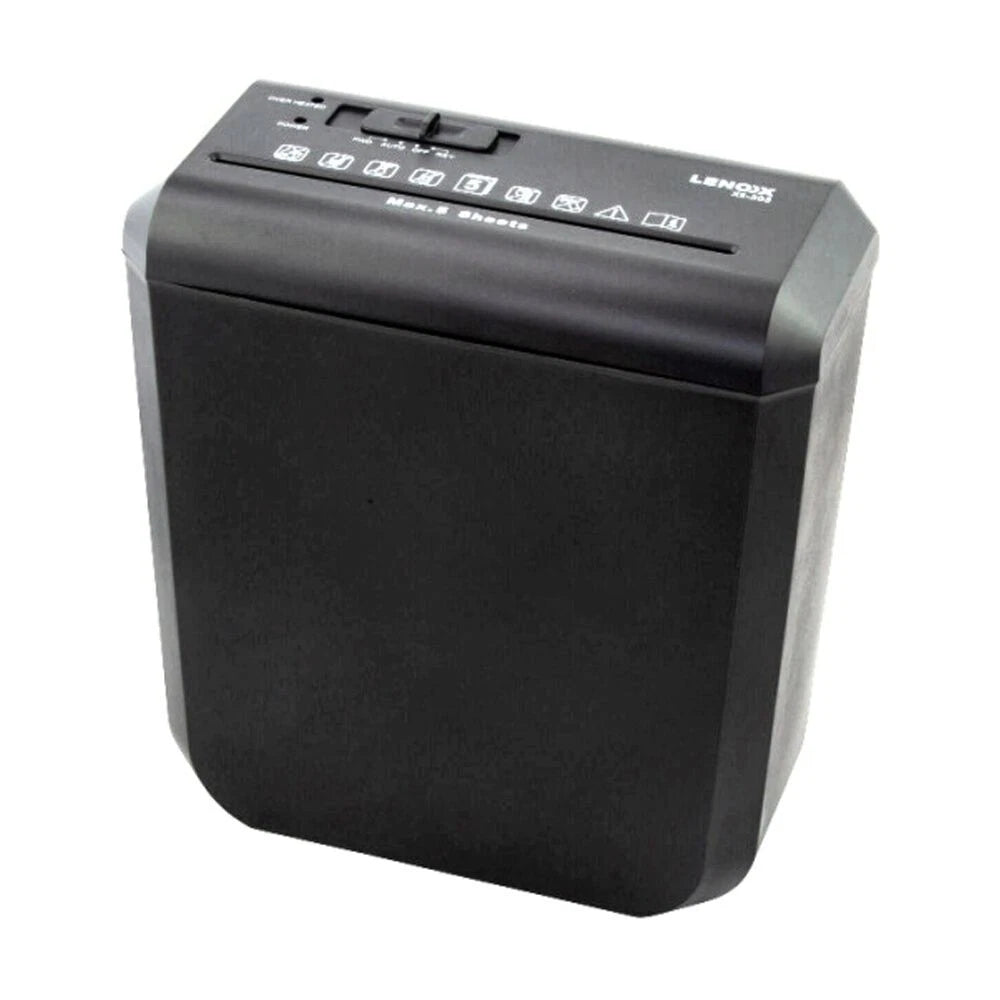 Lenoxx Paper Shredder – 180W, 5-Sheet A4 Capacity & 10L Bin | Home & Office | Black KGS Av8Store
