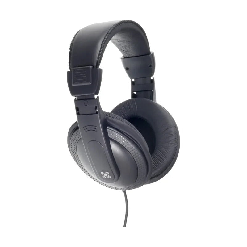 Moki Tommy Wired Over-Ear Headphones | 3.5mm, Padded Ear Cups, 120cm Cable | Black | Av8Store Australia KGS Av8Store