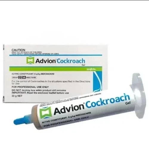 Advion Cockroach Gel Bait 4 x 30g tubes Syngenta pack for kitchen cockroach control