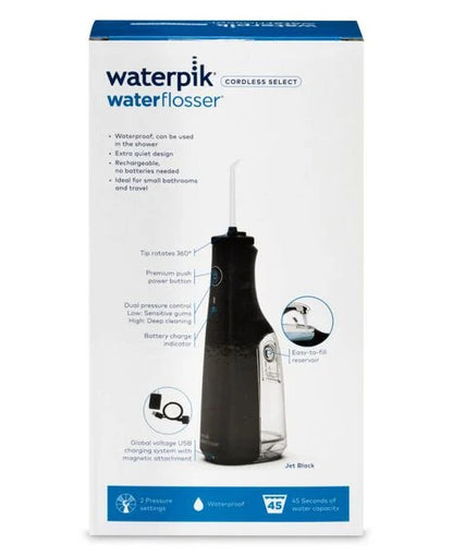 Cordless Select Water Flosser - Black Waterpik Av8Store