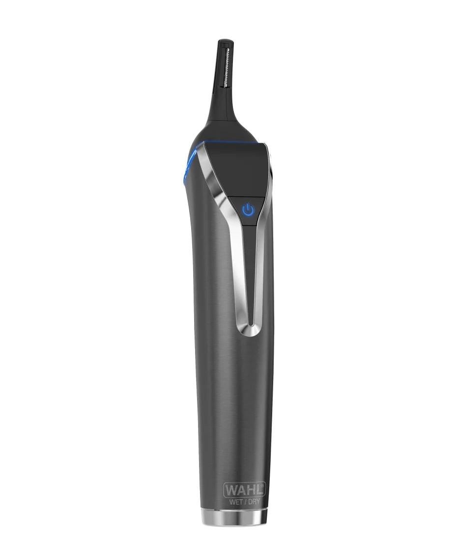 Black Wahl trimmer on a white background