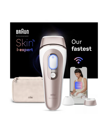Braun Skin i-Expert 7 IPL Hair Removal Device | SkinPro 2.0 Sensor | 400,000 Flashes SSP