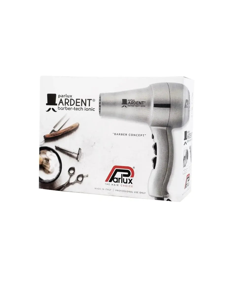 Parlux Ardent hair dryer packaging on a white background