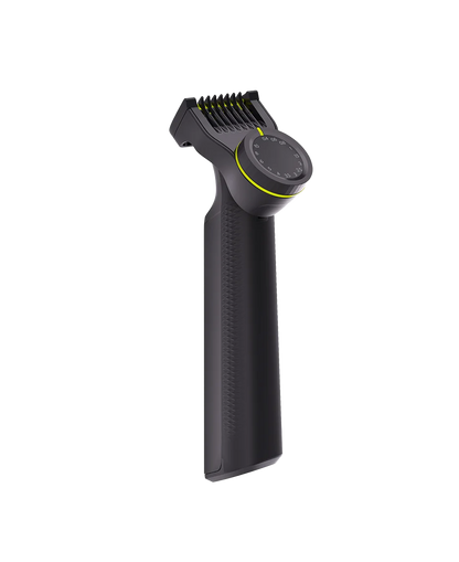 Philips OneBlade 360 Black grooming tool with a white background