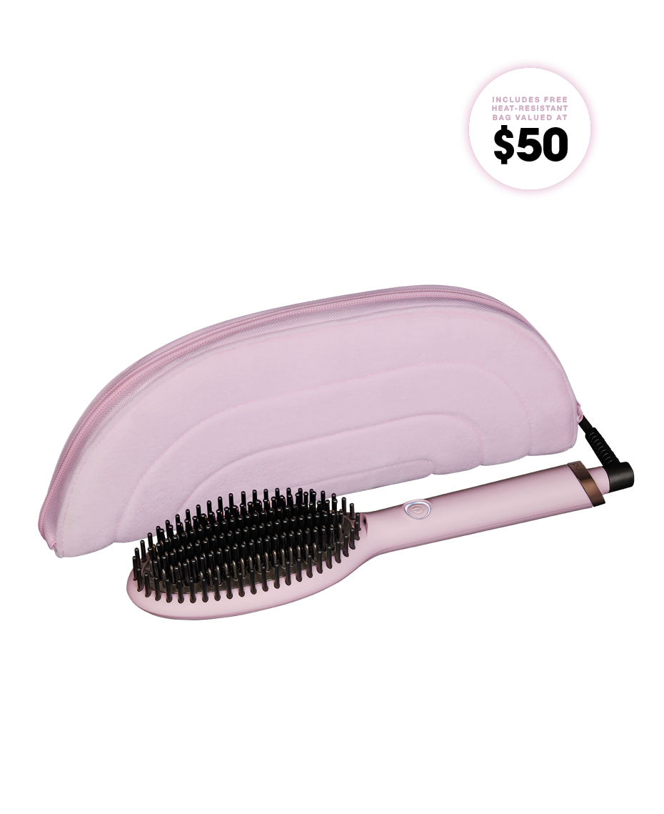 Glide Smoothing Hot Brush in Pink Sorbet - Limited Edition GHD Av8Store