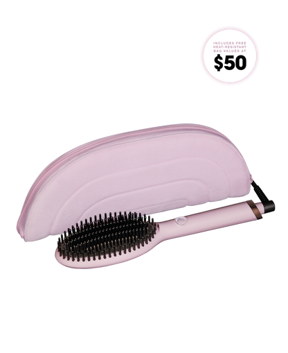 Glide Smoothing Hot Brush in Pink Sorbet - Limited Edition GHD Av8Store