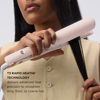 T3 Lucea 38mm Professional Flat Iron - Satin Blush, feature detail