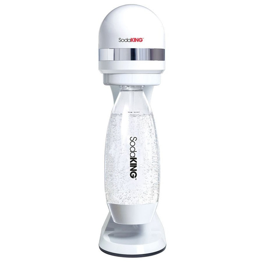 SodaKING Spark soda maker with CO2 cylinder and reusable bottle
