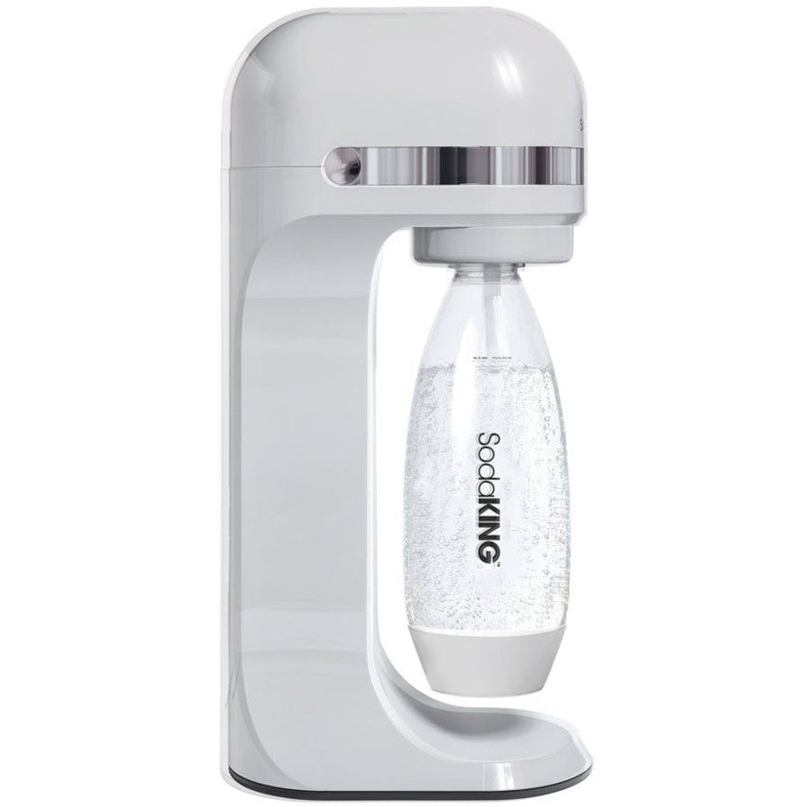 SodaKING Spark Sparkling Water Machine White front view
