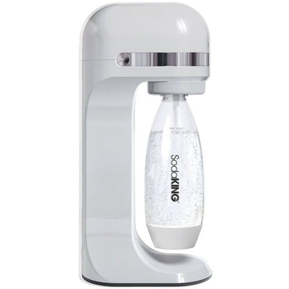 SodaKING Spark Sparkling Water Machine White front view
