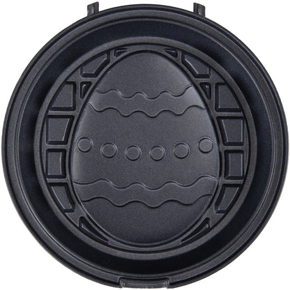 Mini Waffle Maker with Interchangeable Plates Non‑Stick Compact Fun Treats AU BIG Av8Store