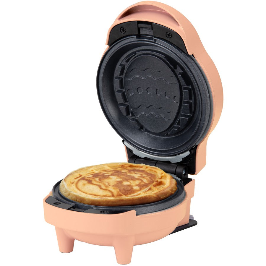 Mini Waffle Maker with Interchangeable Plates Non‑Stick Compact Fun Treats AU BIG Av8Store