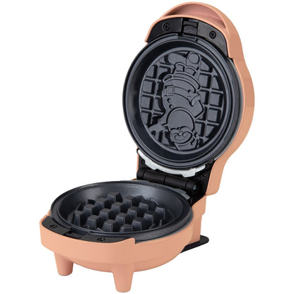 Mini Waffle Maker with Interchangeable Plates Non‑Stick Compact Fun Treats AU BIG Av8Store