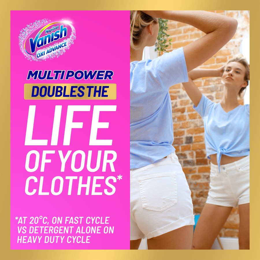 Vanish Napisan Gold Oxi Action Stain Remover & Laundry Booster Powder 3kg – Bulk Value | AU BIG Av8Store