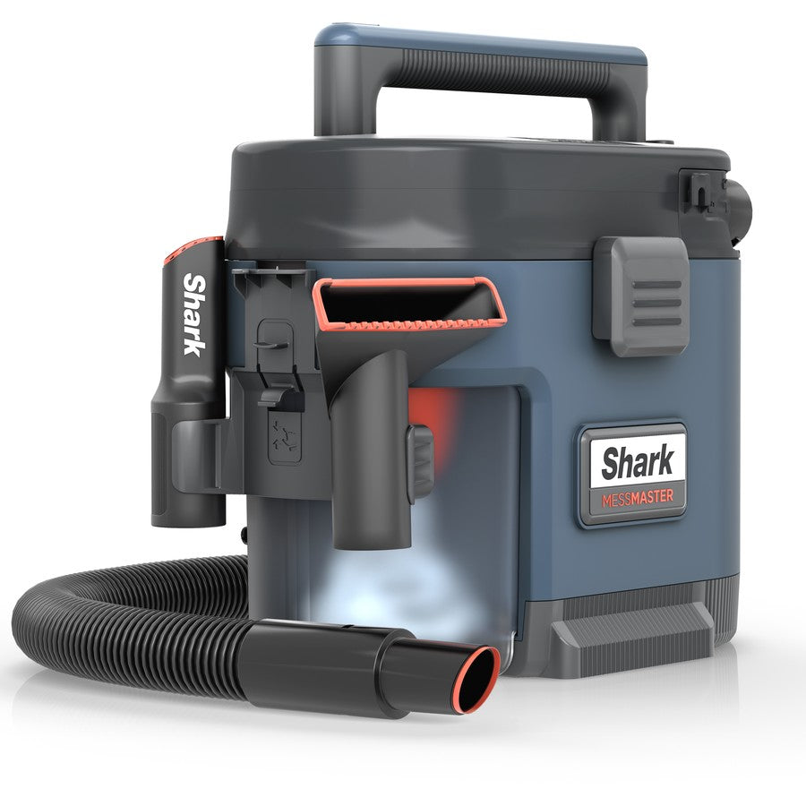 Shark vacuum cleaner on a white background