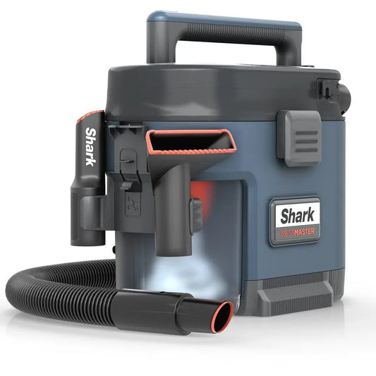Shark vacuum cleaner on a white background