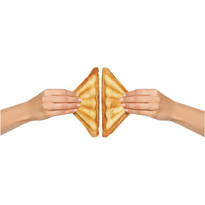 Breville 2 Slice Sandwich Maker | Jumbo Plates Non‑Stick | Vertical Storage Toastie AU BIG Av8Store