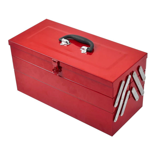 Craftright 460mm 5 Tray Powdercoated Metal Tool Box