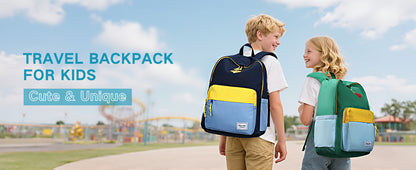 Chase Chic Kids Backpack – Lightweight Water-Resistant School Bag for Boys & Girls | Ages 3+