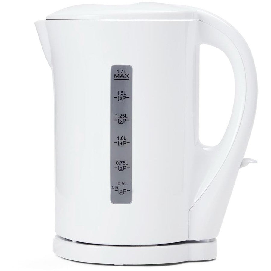 Brilliant Basics 1.7L Electric Kettle – Auto Shut-Off, 2200W | White