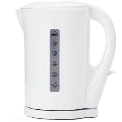 Brilliant Basics 1.7L Electric Kettle – Auto Shut-Off, 2200W | White