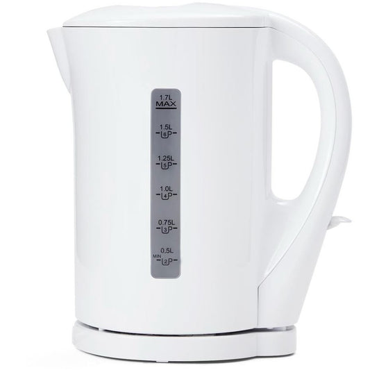 Brilliant Basics 1.7L Electric Kettle – Auto Shut-Off, 2200W | White
