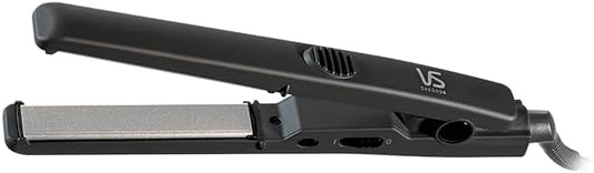 VS Sassoon MiniPRO Hair Straightener – Compact Travel Flat Iron, 200°C, Multi-Voltage