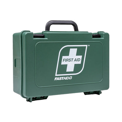 Fastaid workshop first aid kit FANCD20 open case showing contents