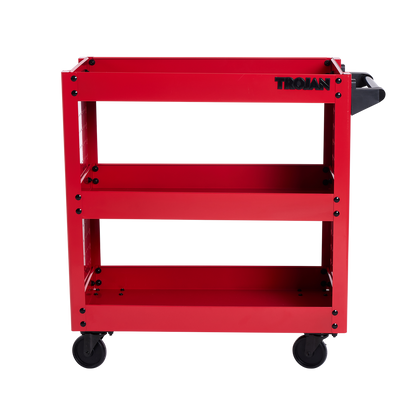 Trojan 3 Tier Pegboard Service Cart