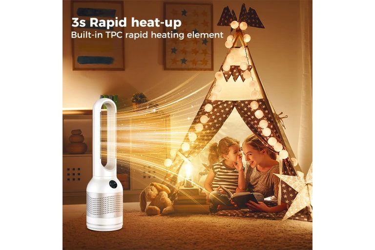 Spector 3-in-1 Bladeless Tower Fan | Heater, Cooler & HEPA Purifier | Av8Store Australia Av8Store Av8Store