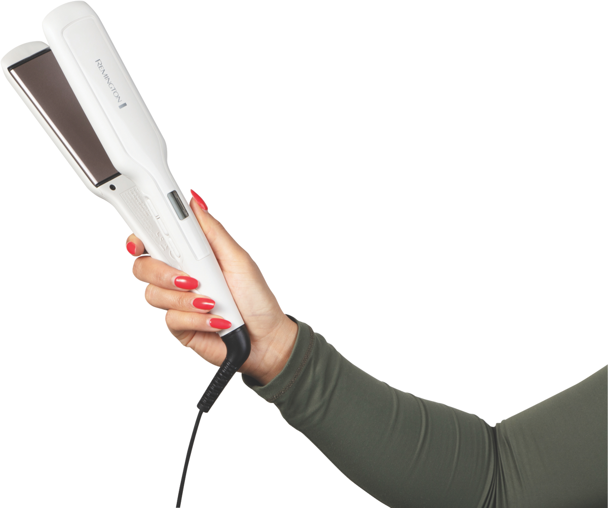 Remington Pro Ceramic hair straightener with storage pouch