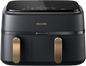 Philips Series 3000 Dual Basket Airfryer XXL Black/Copper - Hero