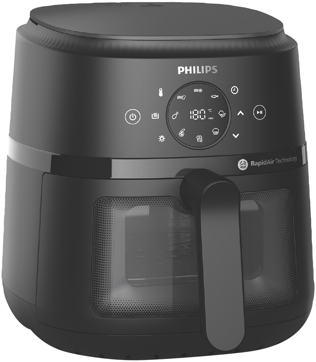 Philips 2000 Series 4.2 Litre Airfryer Black - Hero