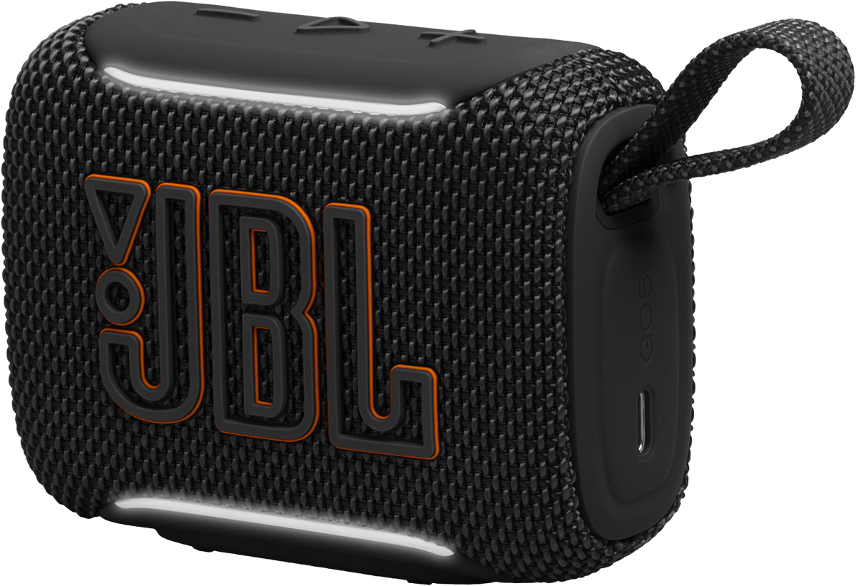 JBL Go 5 Mini speaker angled view