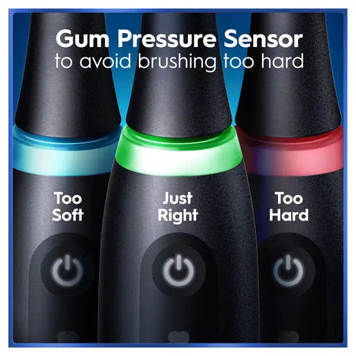 Oral-B iO5 Electric Toothbrush – 3 Brush Heads & Travel Case Included PLP