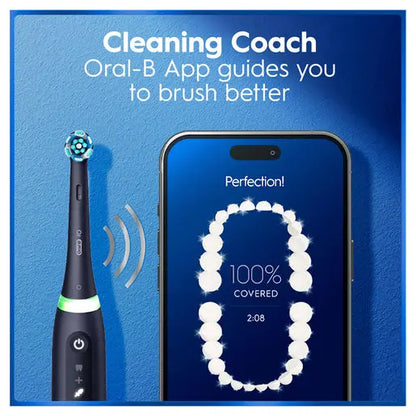 Oral-B iO5 Electric Toothbrush – 3 Brush Heads & Travel Case Included PLP