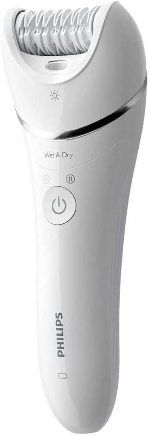 Philips epilator on a white background