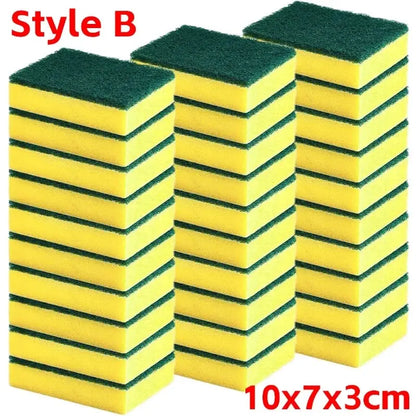 Dual-Sided Cleaning Sponge Pack – Heavy-Duty Scrubber for Kitchen, Dishes, Pots & Surfaces | Av8store.com.au AEX