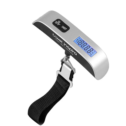 Travel Inspira Portable Digital Luggage Scale – 50kg | Backlit LCD AMZ