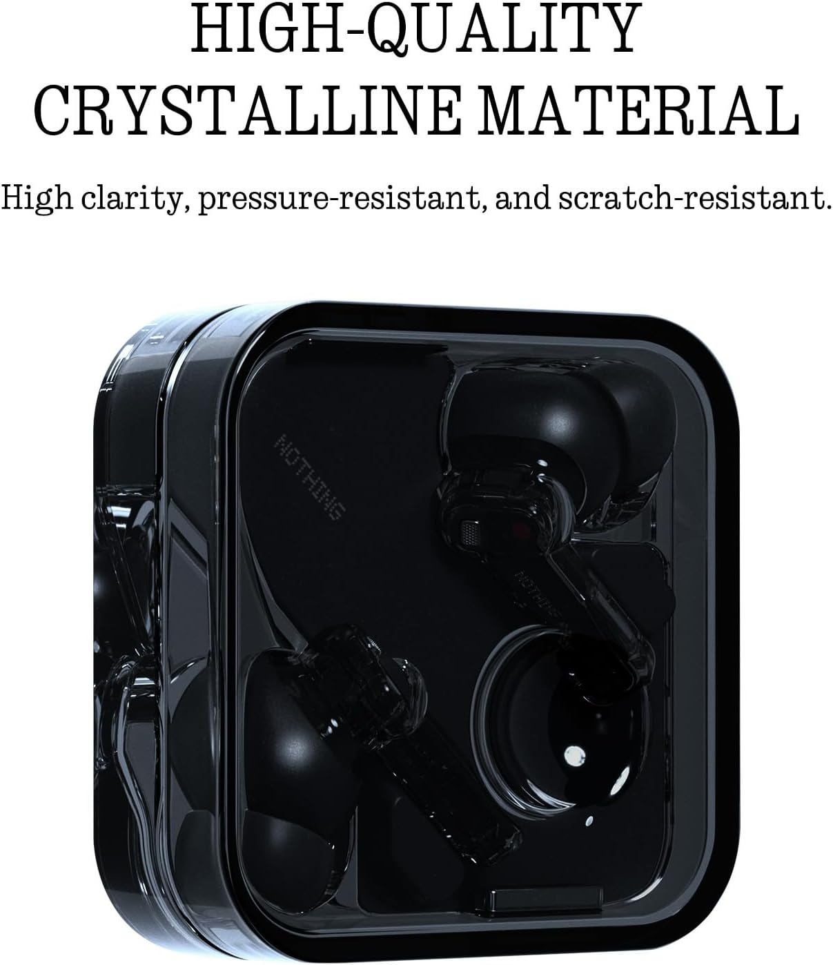 Nothing Ear (2024) Wireless Earbuds | ANC 45dB | LDAC Hi-Res Audio | 40.5H Playtime | Black Nothing Av8Store