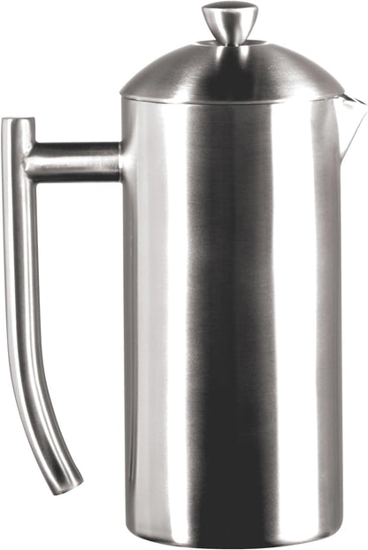 Frieling Double-Wall Stainless Steel French Press 500ml (17oz) – Brushed Insulated Coffee Maker | Av8Store Australia AMZ Av8Store