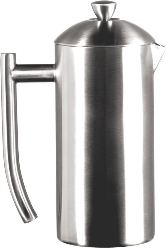 Frieling Double-Wall Stainless Steel French Press 500ml (17oz) – Brushed Insulated Coffee Maker | Av8Store Australia AMZ Av8Store