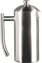 Frieling Double-Wall Stainless Steel French Press 500ml (17oz) – Brushed Insulated Coffee Maker | Av8Store Australia AMZ Av8Store