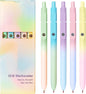 KAPASKI Gel Pens 5 Pack – 0.5mm Japanese Black Ink | Morandi, Pastel & Vintage AMZ