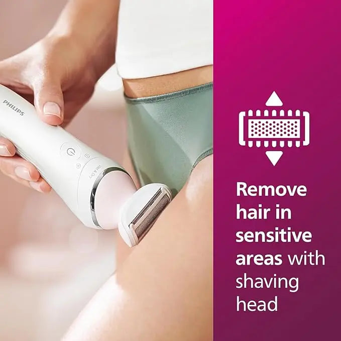 Philips Series 8000 Wet & Dry Epilator BRE700/00 | Gentle Hair Removal, Up to 4 Weeks Smooth Skin AMZ