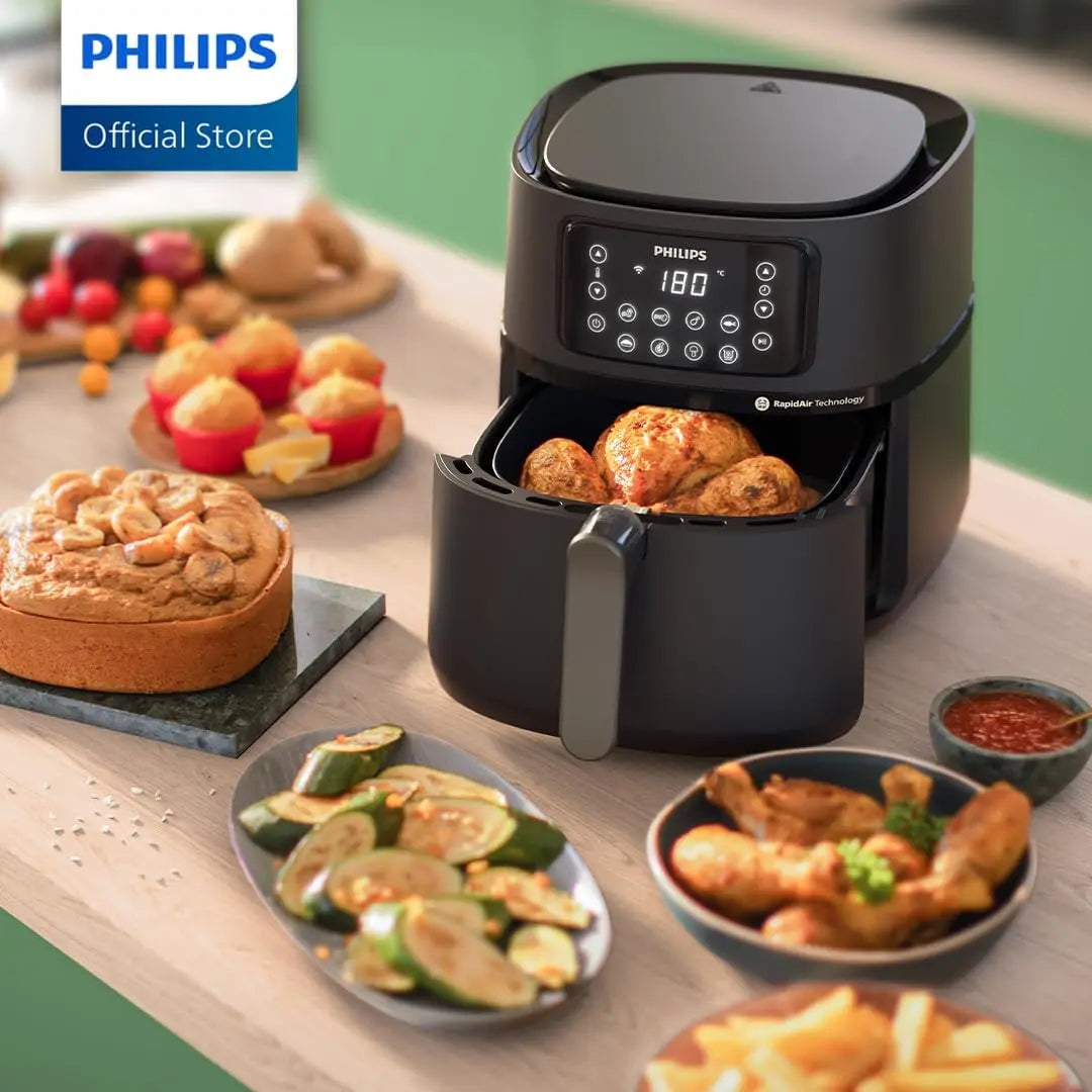 Philips Air Fryer XXL 7.2L | 16-in-1 WiFi Smart | 5000 Series HD9285/90 AMZ