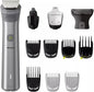 Philips grooming kit with various attachments on a white background